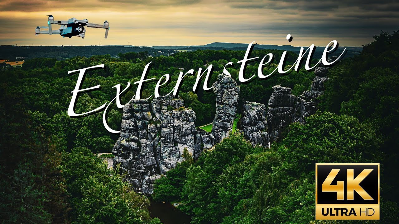 Externsteine captured with DJI and GoPro