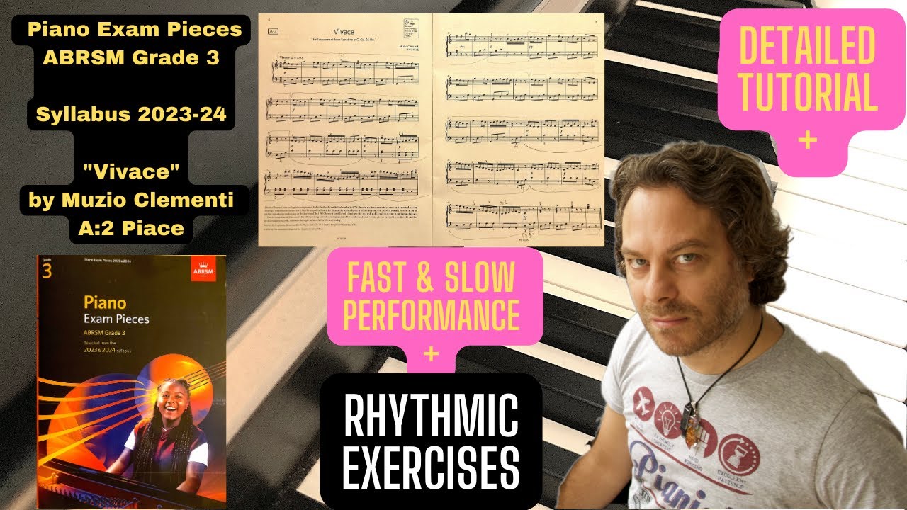 How to Play Vivace – Clementi Sonatina Op.36 No.1 | ABRSM Grade 3 Piano Exam 2023/24