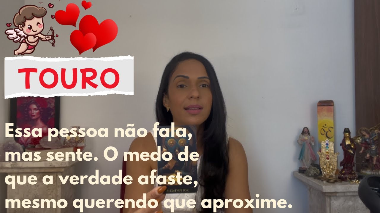 💖TOURO AMOR ♾️ Essa pessoa tem medo de que a verdade afaste, mesmo querendo que aproxime.