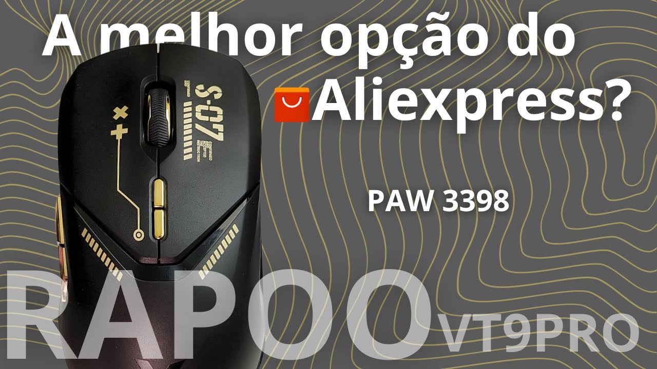 Mouse Rapoo VT9PRO | O mouse que veio pra acabar com a concorrência!