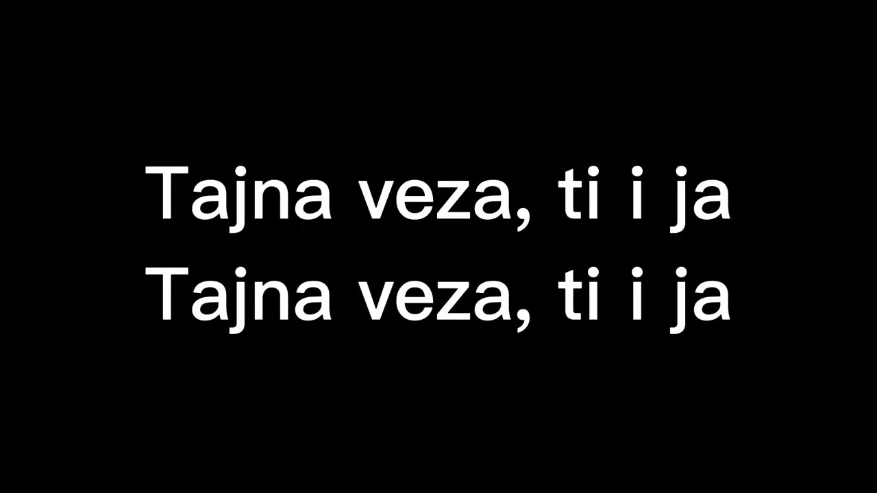 HENNY FT. DZEJLA RAMOVIC - TAJNA VEZA (TEKST/LYRICS)