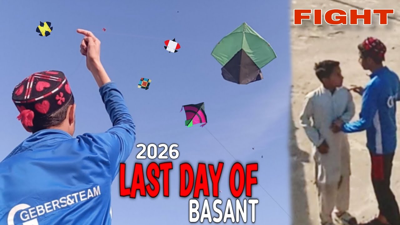 LAST DAY OF 2K26 BASANT 🪁 FIGHT 🤬 & FUNNY MOMENTS 😂 FULL ENJOY 