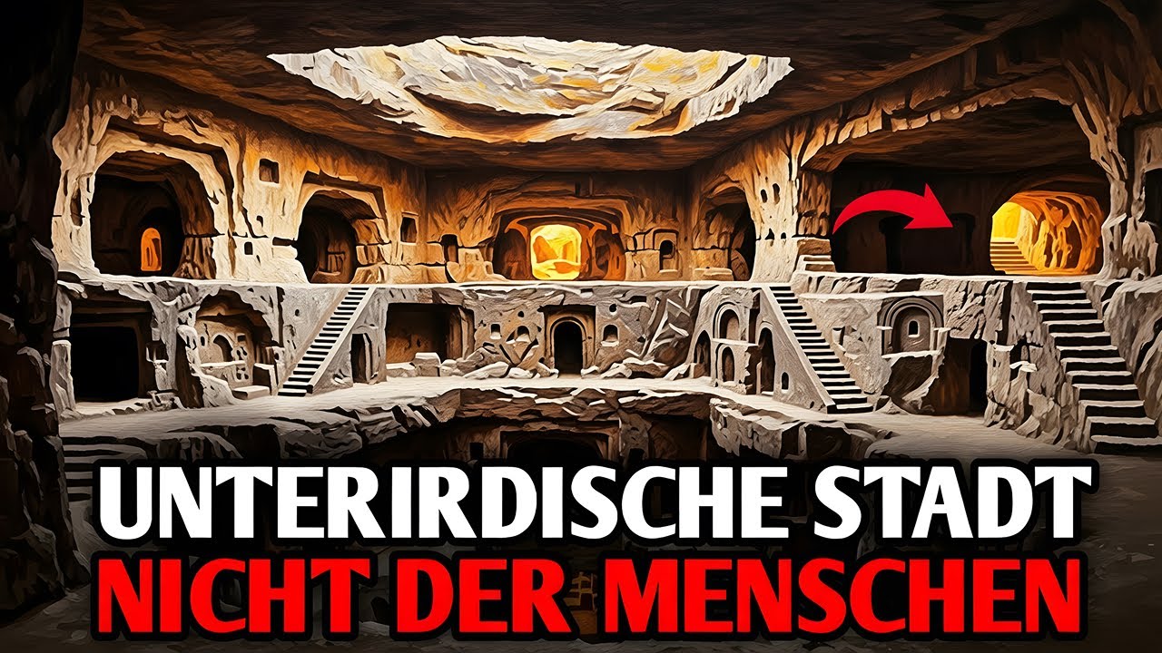 DERINKUYU 85 METER TIEF: WIE KONNTEN SIE DAS MIT EINFACHEN WERKZEUGEN BAUEN?