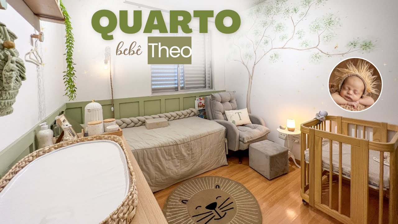 FAZENDO O QUARTO DO BEBÊ (TEMA DIFERENTE LEÃO)