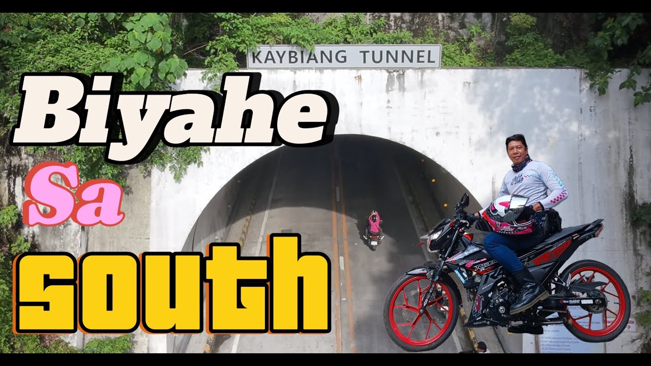 Biyaheng South Part 1 |Kaybiang Tunnel with Suzuki Raider 150 Fi