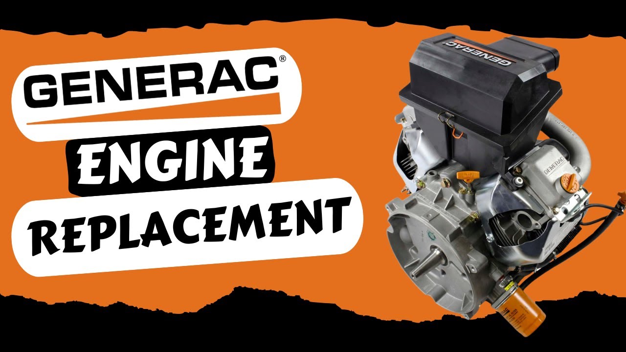 Generac 22kW 999cc Engine Replacement