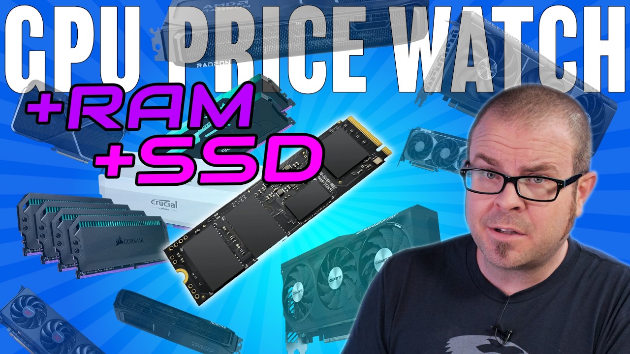 GPU and RAM and SSD Price Watch - March 2026