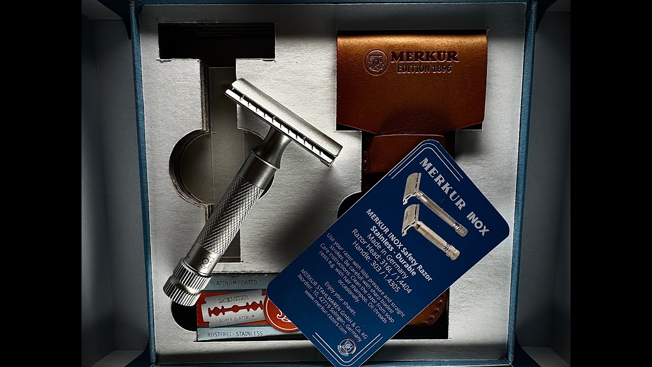 FINALLY!! THE NEW: MERKUR ~ 34 INOX