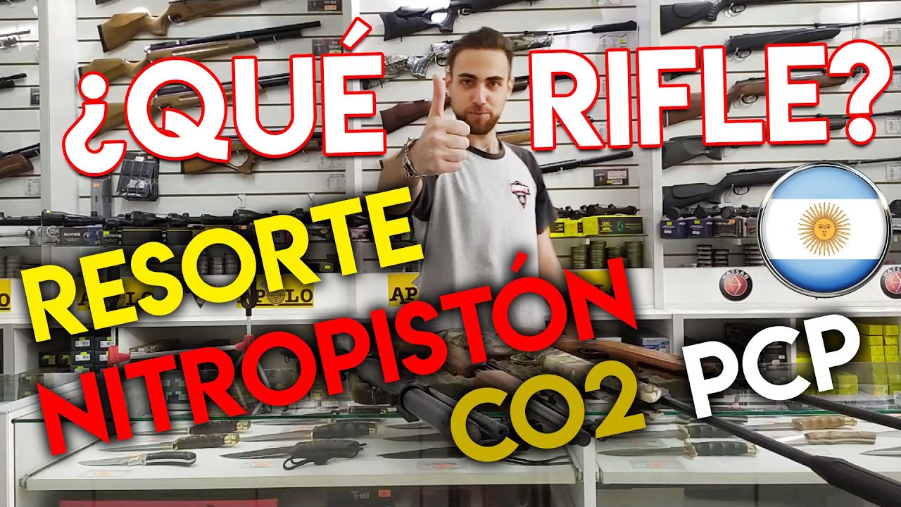 &iquest;QUE COMPRAR!? &iquest;Cu&aacute;l es el Mejor Rifle de Aire Comprimido? - Resorte Nitro piston co2 PCP SWAT POINT