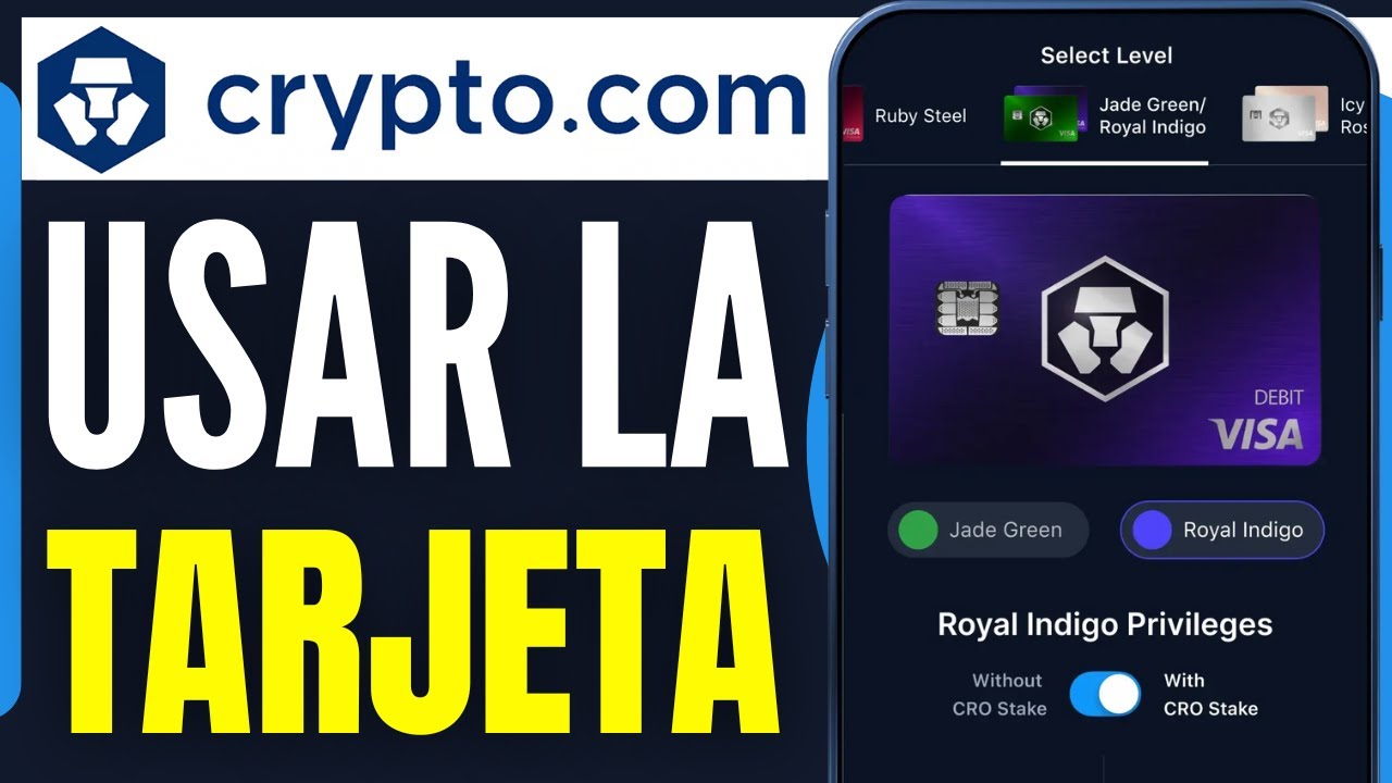 Como Usar La Tarjeta De Crypto.Com (R&aacute;pido y F&aacute;cil 2026)