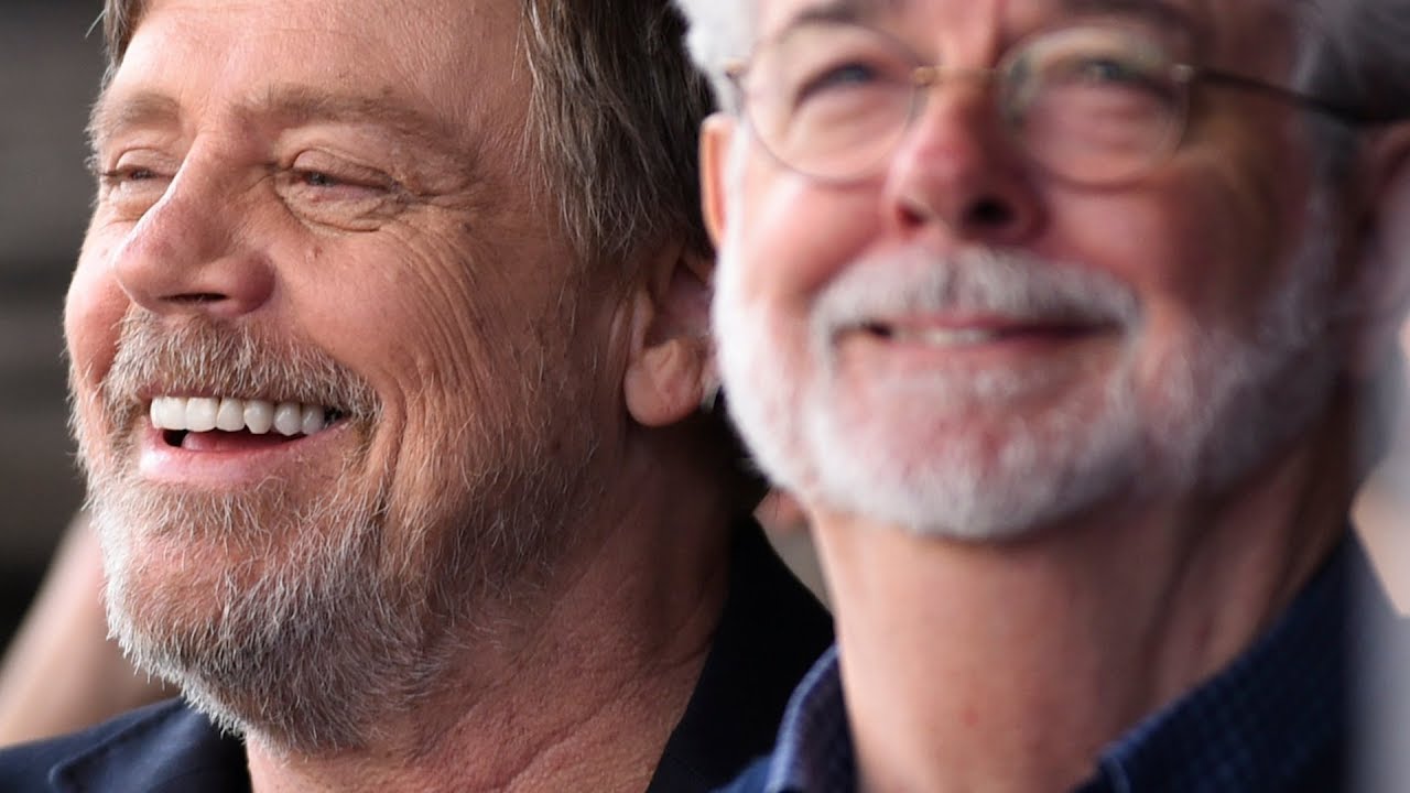 George Lucas Honors Mark Hamill at Hollywood Walk of Fame Ceremony