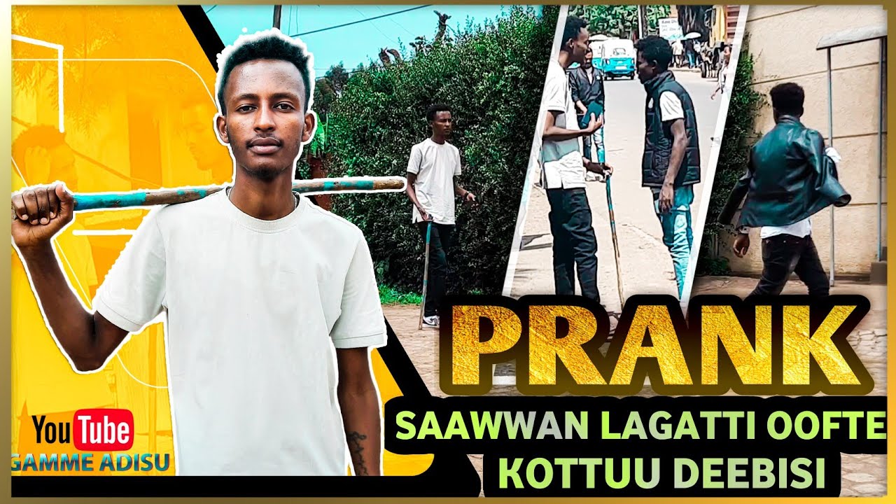 Saawwanii fi Sangoota Midhaanitti Naqxe kottuu deebisi - (Prank) - Ethiopian Prank