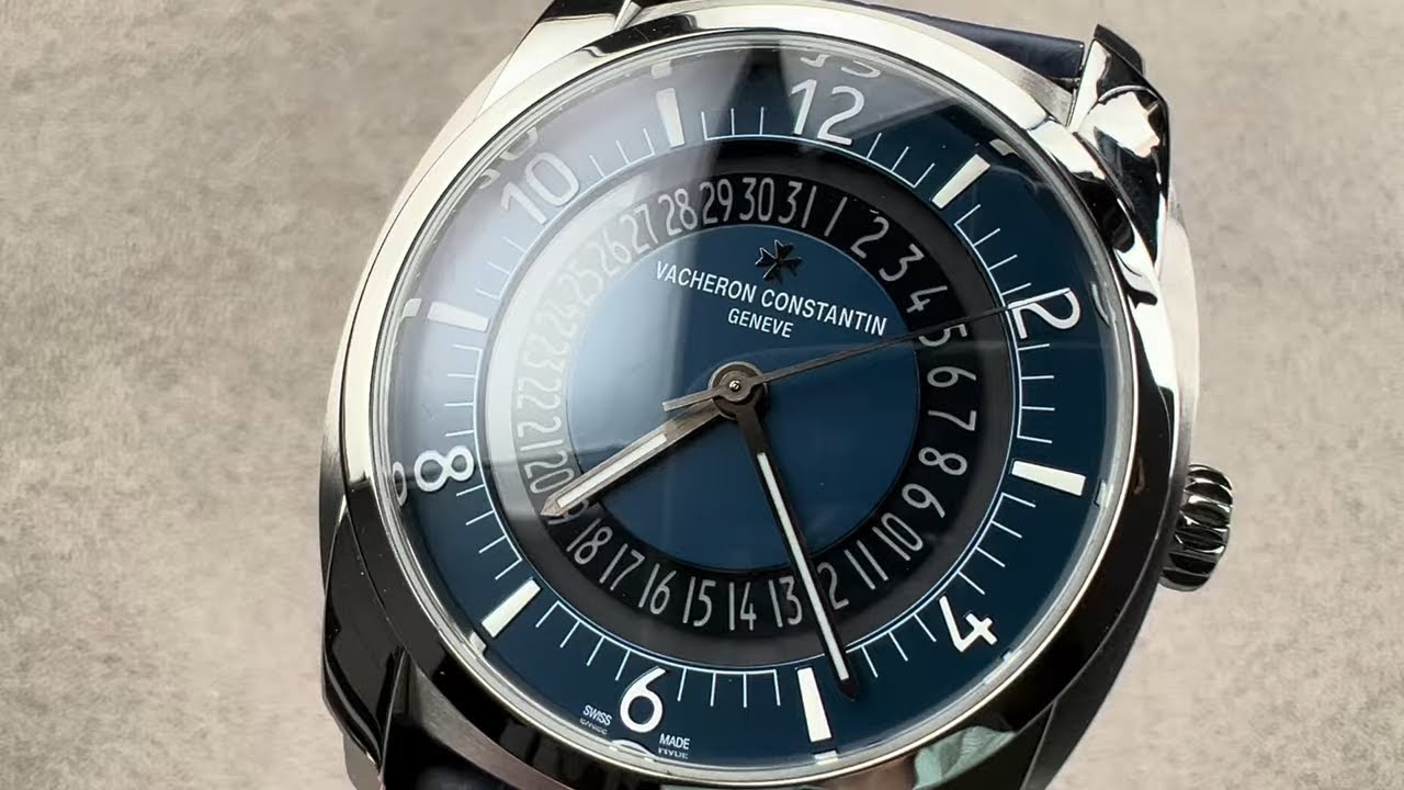 Vacheron Constantin Quai de L'ile Steel Blue Dial 4500S/000A-B364 Vacheron Constantin Watch Review