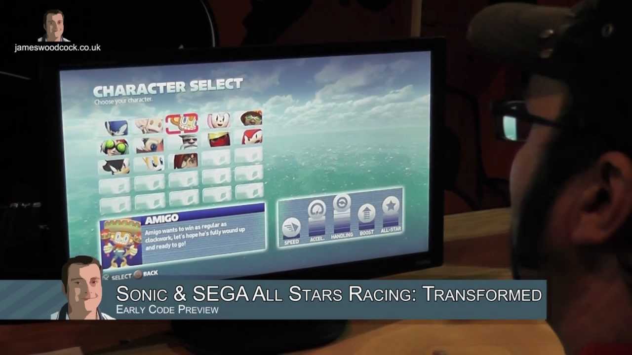Sonic & SEGA All Stars Racing Transformed Special @ Games Britannia Replayed