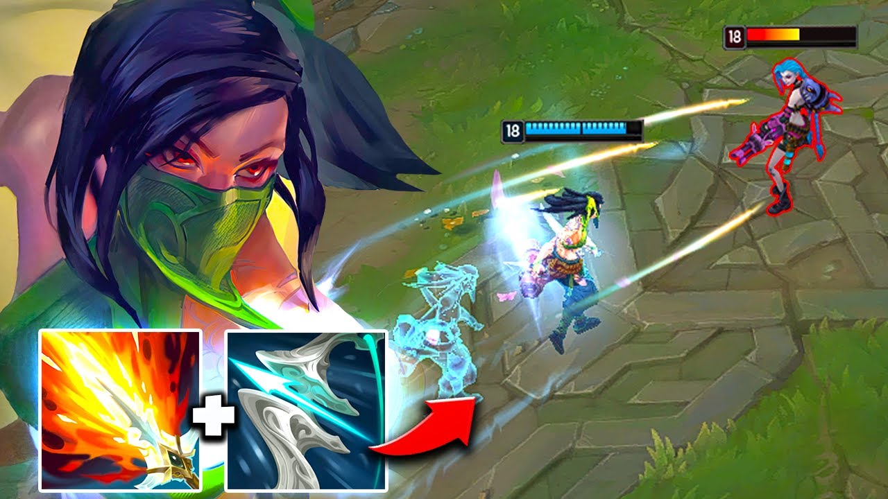 Akali but I built galeforce and one-shot literally anyone (NEW GUNBLADE)
