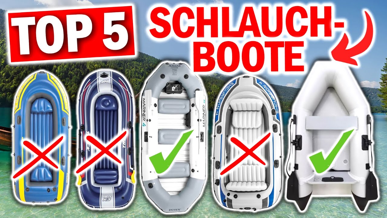 Die 5 besten SCHLAUCHBOOTE 2026 | Top 5 Schlauchboote im Vergleich