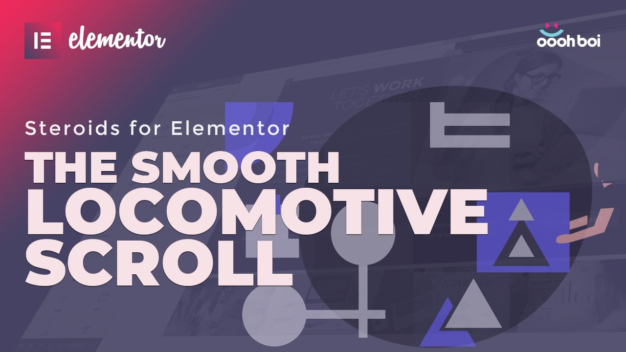 Плавная, локомотивная прокрутка в Elementor — PRO не требуется!