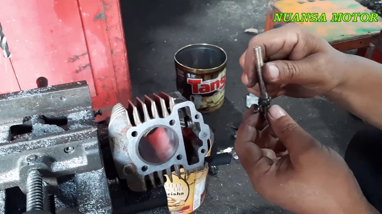 CARA BUAT TENSIONER MANUAL RANTAI KETENG REVO ABSOLUTE, pakai rol temeng SMASH, POWER LEBIH STABIL.