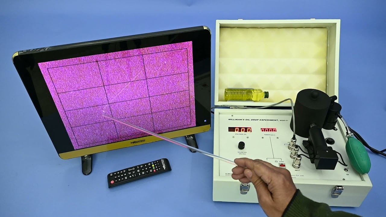 Millikan Oil Drop Experiment, MOD-01