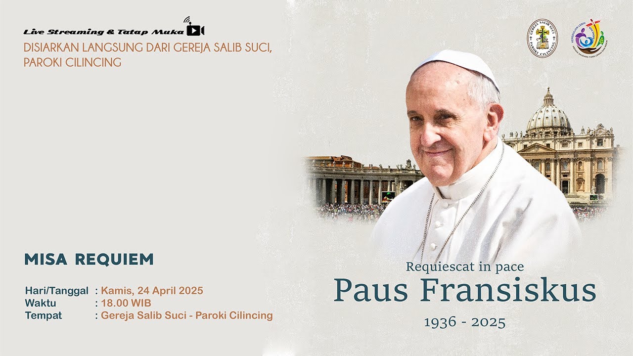 Misa Requiem Paus Fransiskus