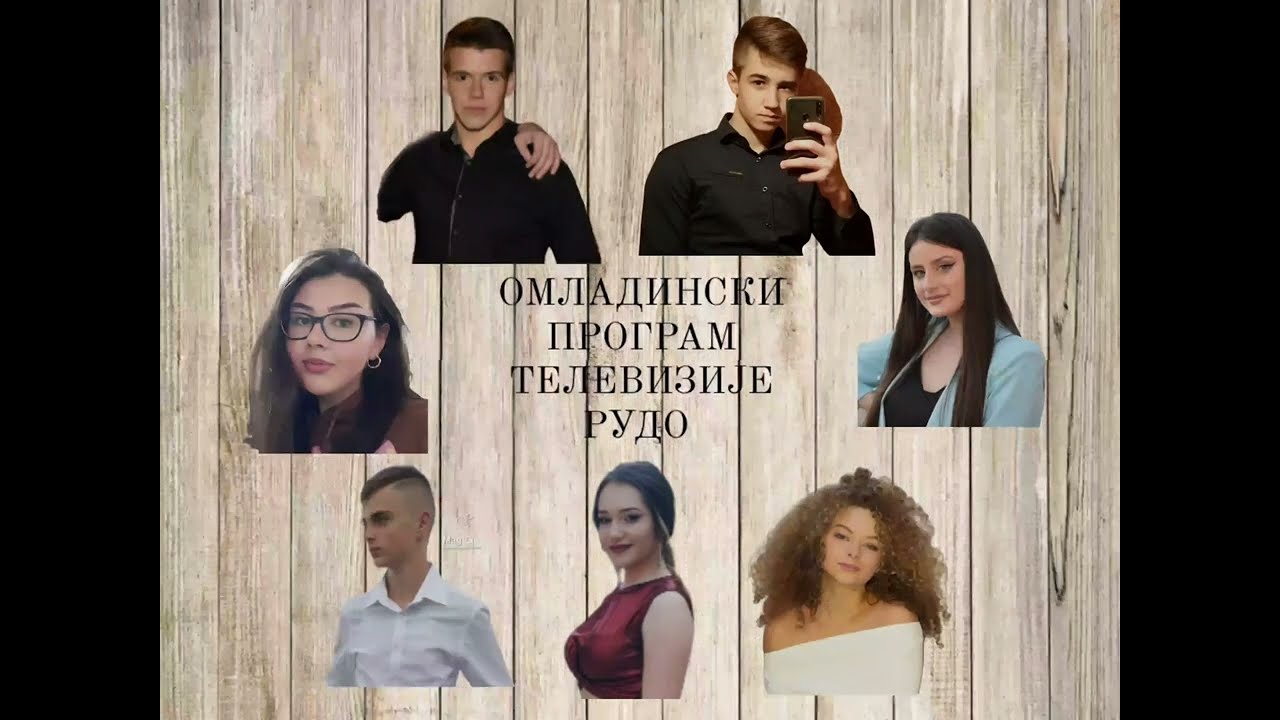 Najava za omladinski program TV Rudo, Sreda 20.00h