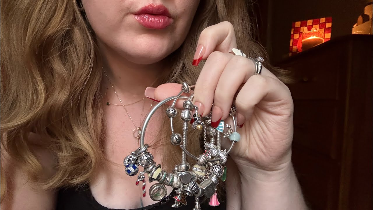 ASMR Jewellery Collection (Whisper rambles, lots of jewellery sounds and tapping)