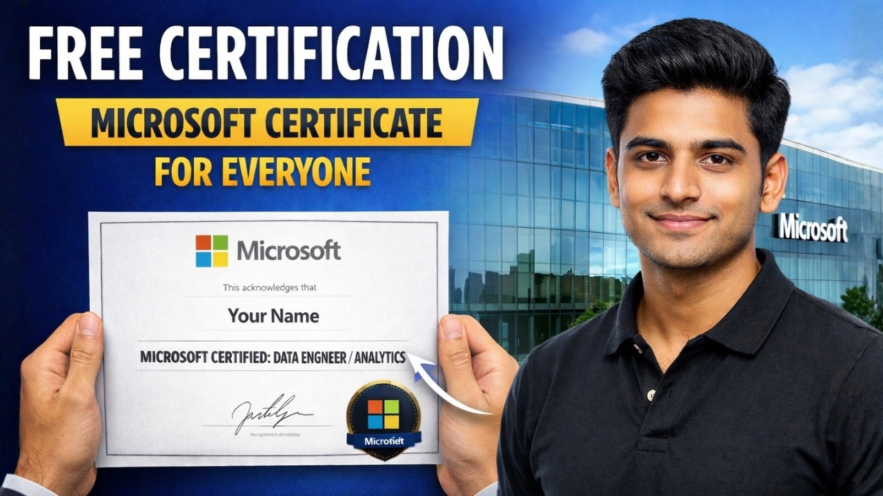 FREE Microsoft Certification Worth ₹15,000! | DP-600 & DP-700 | 100% Discount Voucher | Limited Time