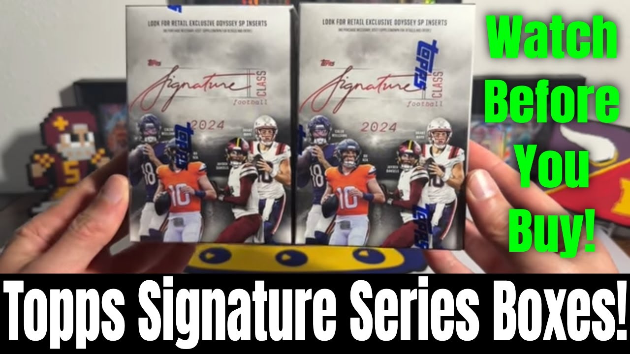 Watch Before You Buy! Are The 2024 Topps Signature Series Value Boxes Worth It? $30 Per Box!