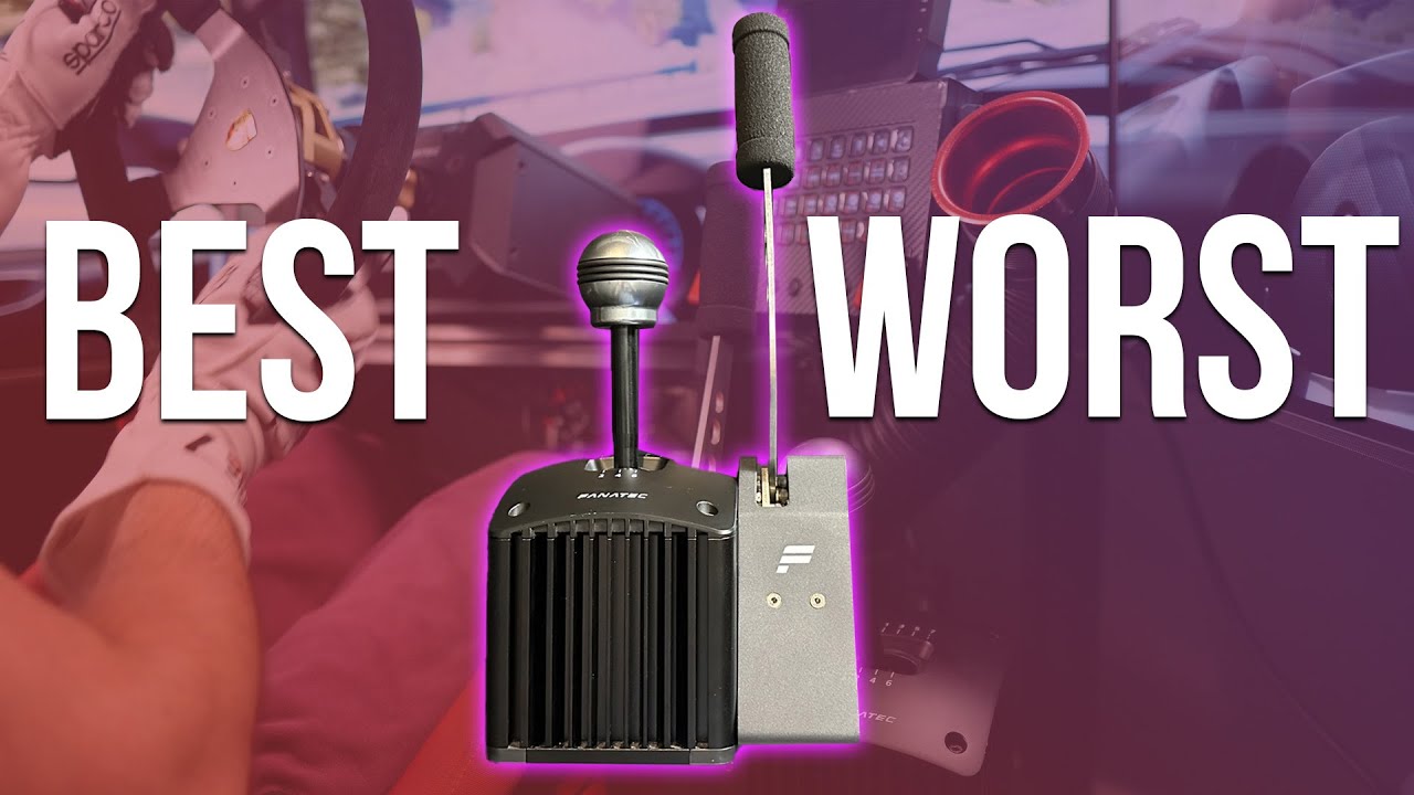 Fanatec's Best and Worst Products - SQ Shifter and Handbrake Review