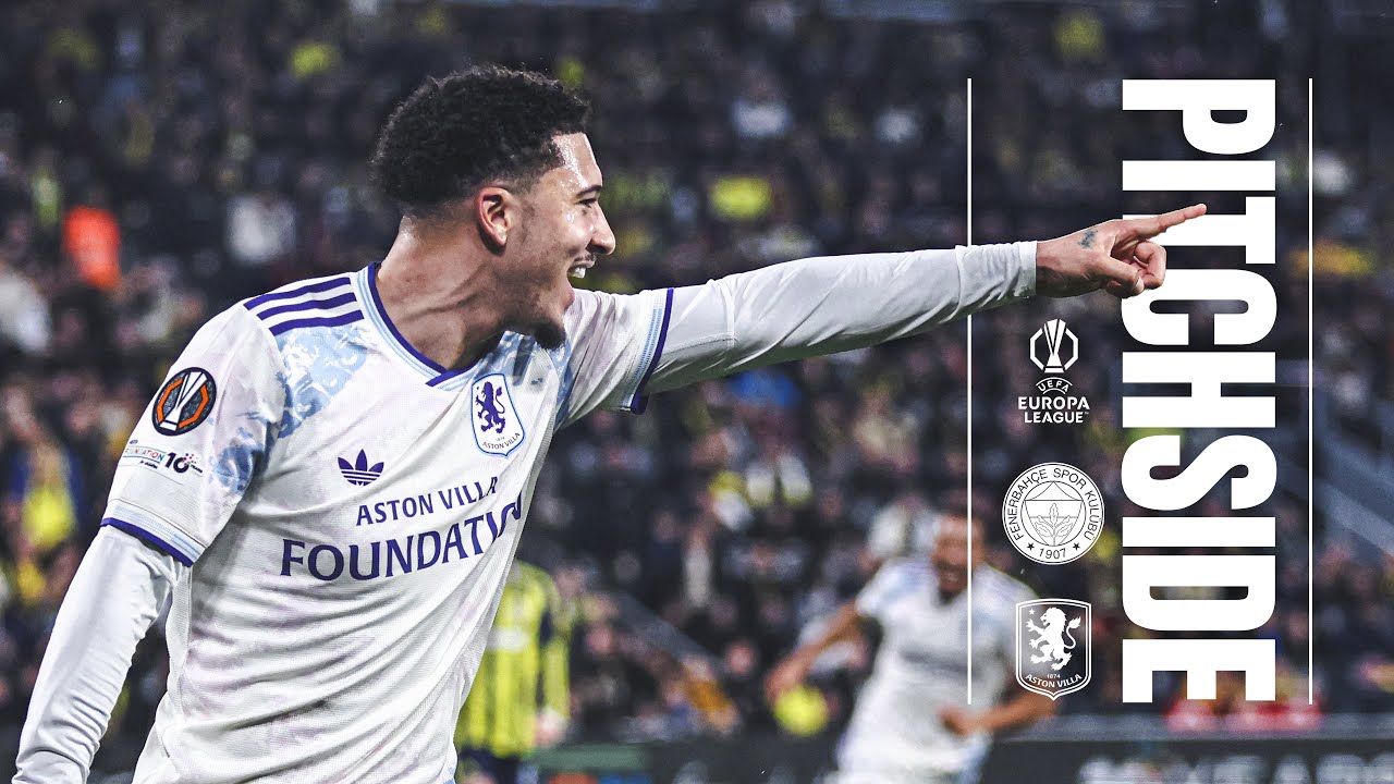 Sancho on target in Istanbul 🤩⚽️ | PITCHSIDE | Fenerbah&ccedil;e v Aston Villa