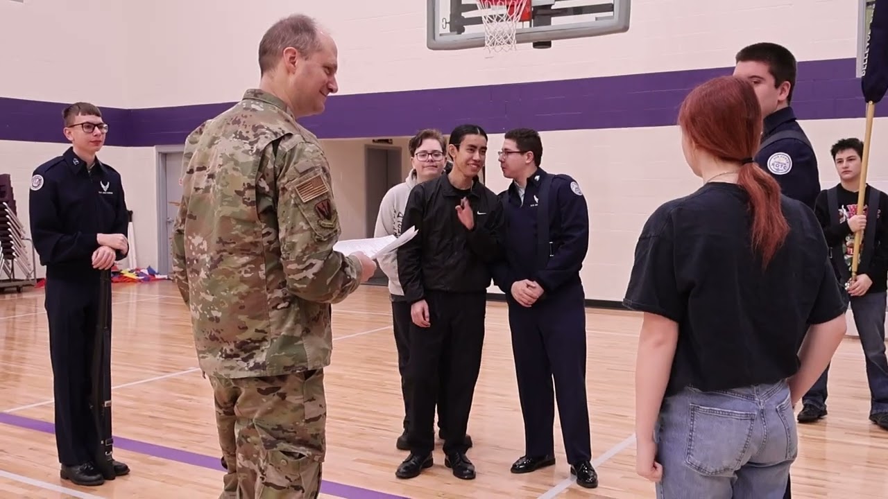 Beast Student Media AFJROTC Drill Team