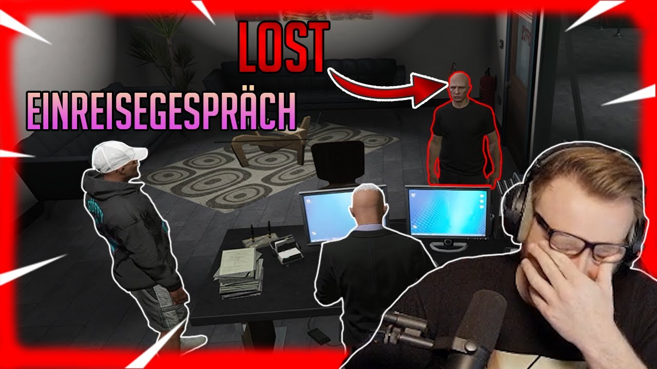 [GVMP] EINREISEGESPRÄCH geht komplett SCHIEF😂🤣 | Einreisebeamter JACK HILTON | #LuckyOhneLuke