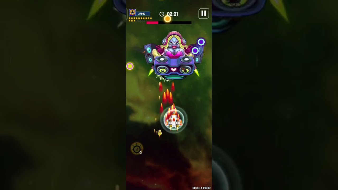 Space Shooter Galaxy Attack - Android Gameplay । Level 9-3 9-4 9-5 & Boss Level 9 Complete 💯✅