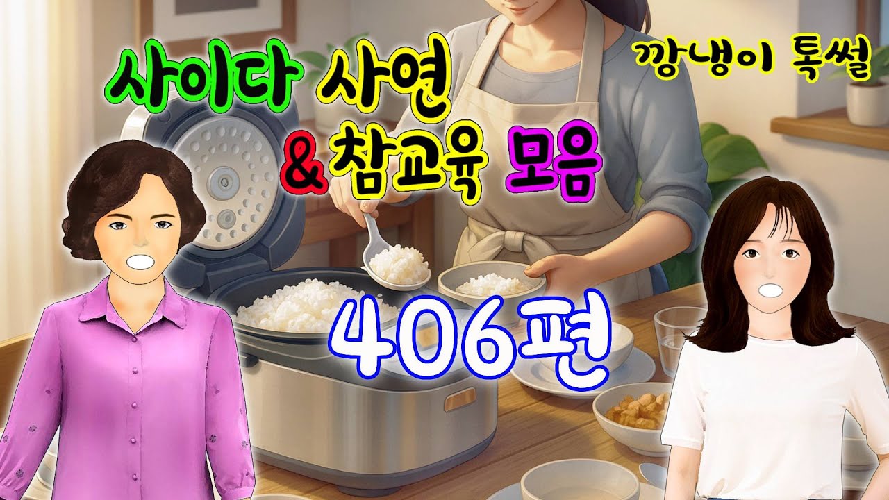 깡냉이톡썰 몰아보기  - 사이다사연 & 참교육 모음 406편