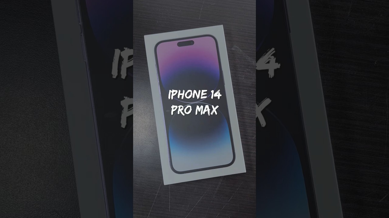 iPhone 14 Pro Max Unboxing! My First iPhone 🤩