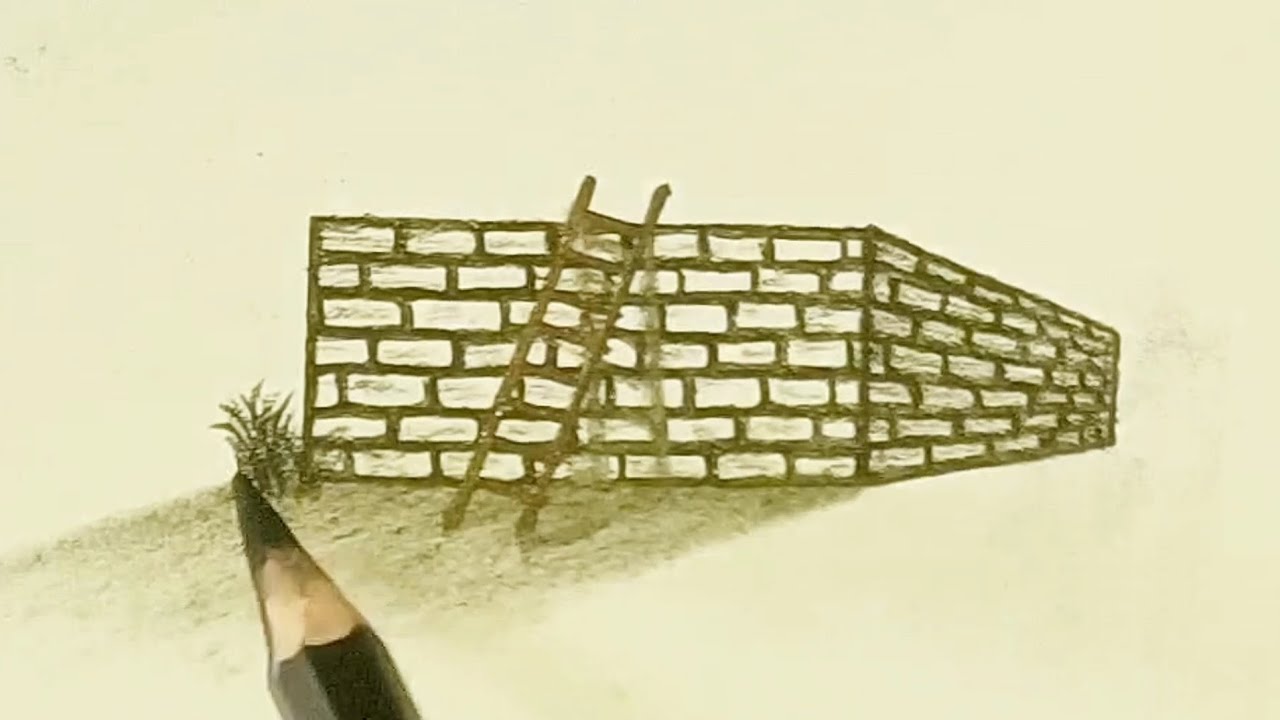 Ladder 3d drawing #ladderdrawing #drawing