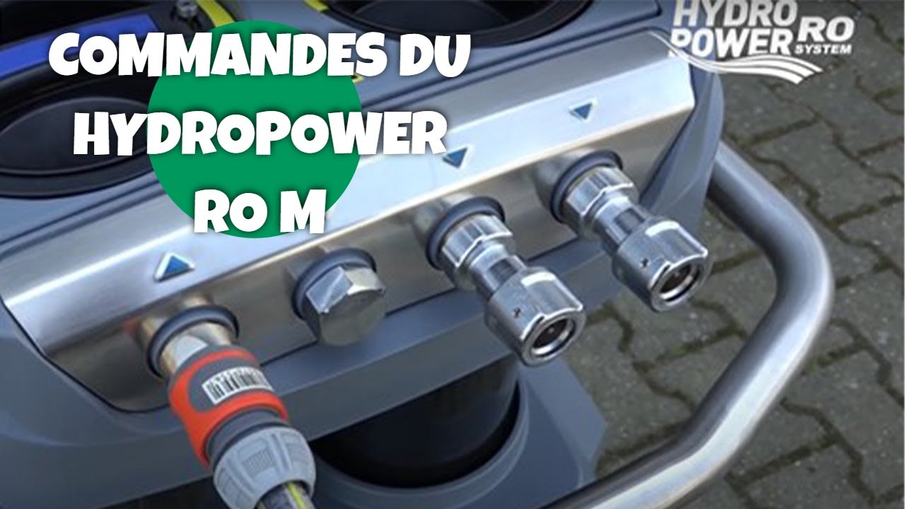 Commandes du filtre à eau pure HydroPower RO M