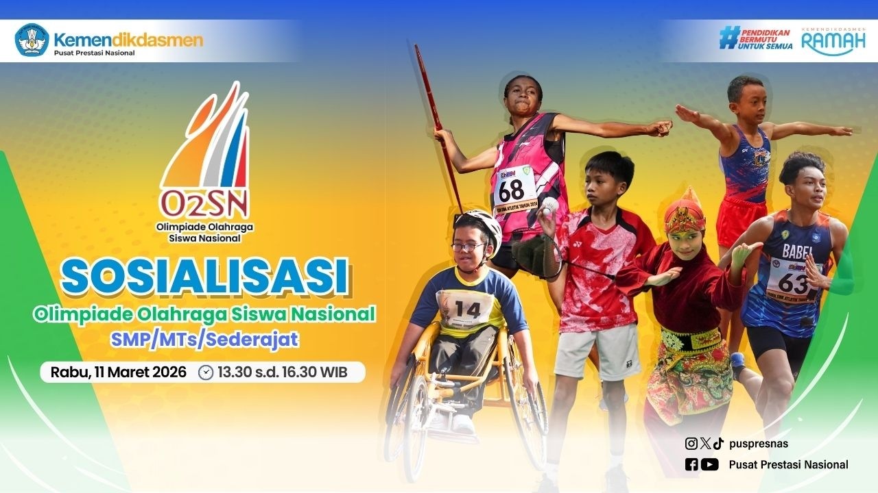 Sosialisasi Olimpiade Olahraga Siswa Nasional (O2SN) SMP/MTs/Sederajat 2026