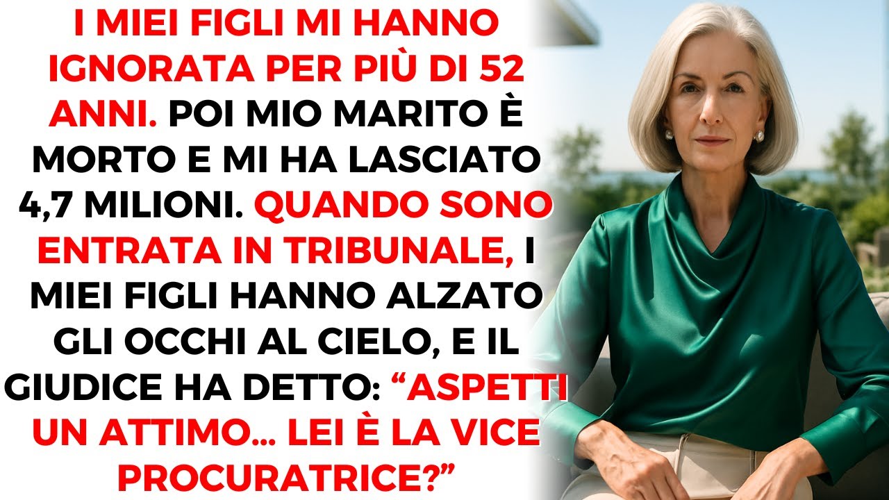 I Miei Figli Mi Hanno Abbandonata, Poi Mi Hanno Citata In Tribunale Per L’Eredità Di 4,7 Milioni.