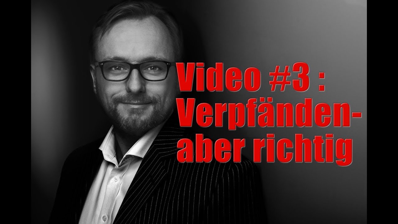 Verpf&auml;nden - aber richtig - Video#3 PZ