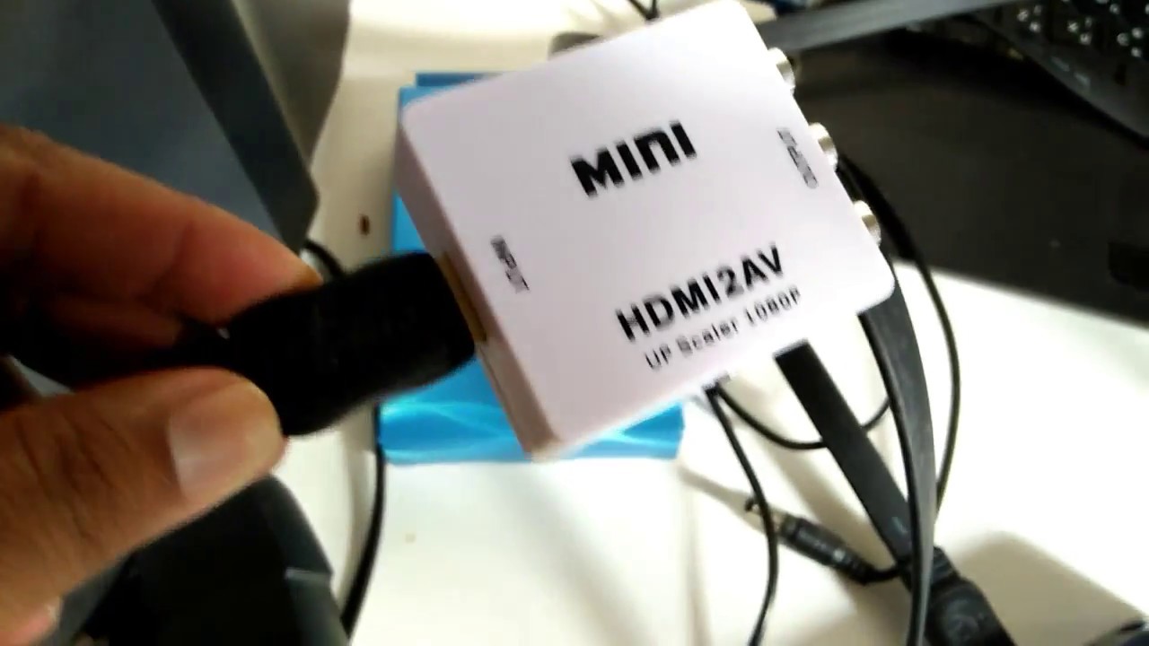 รีวิวตัวแปลงสัญญาณ HDMI2AV ซื้อจากลาซาด้า