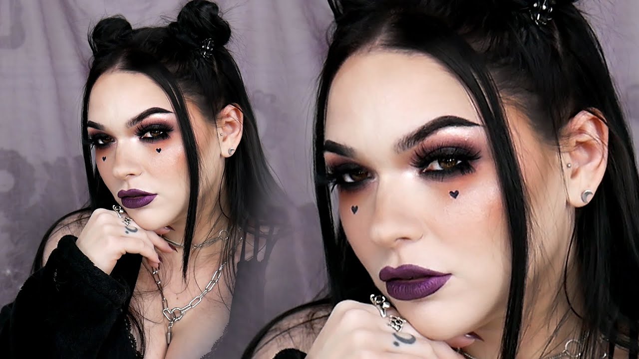 DARK E-GIRL Makeup & Hair