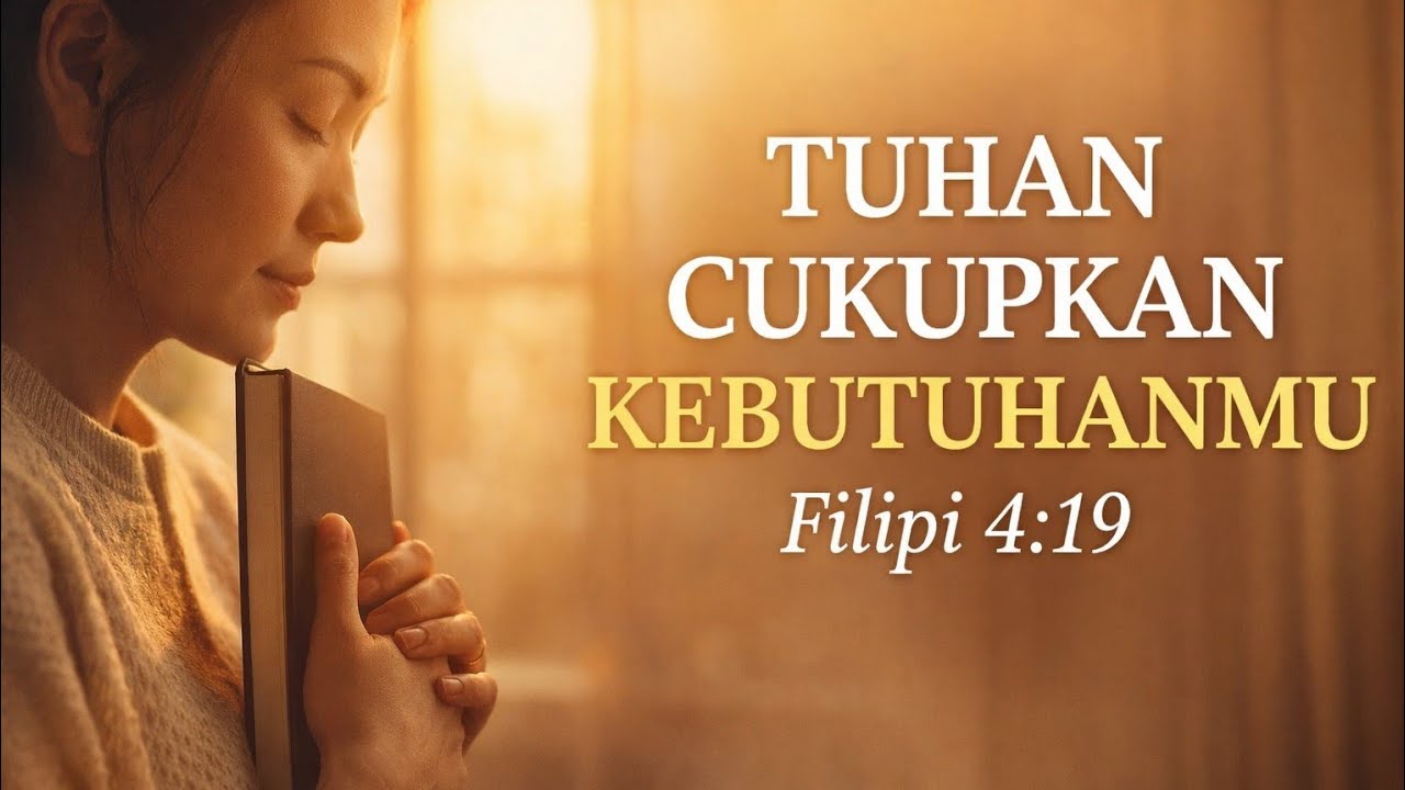 Tuhan cukupkan kebutuhanmu | Renungan Pagi - Filipi 4:19