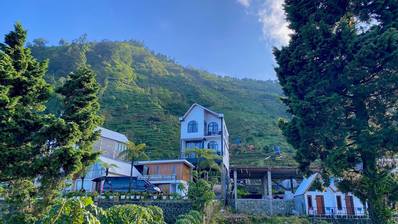 villa tertinggi di pulau jawa✨😍 #dieng #diengplateu #sikunir #sikunirdieng #wonosobo #villa