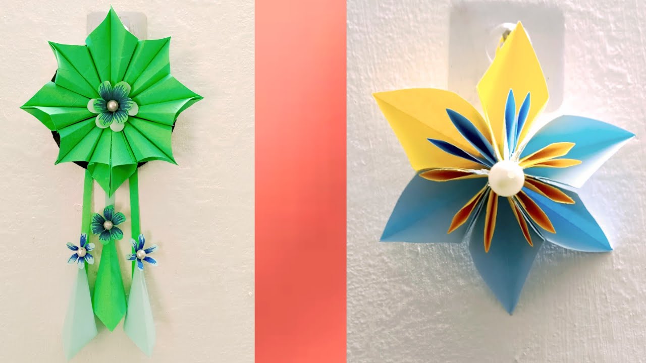 2 New! Easy Paper Wall Hanging Ideas / Home Decor Ideas 