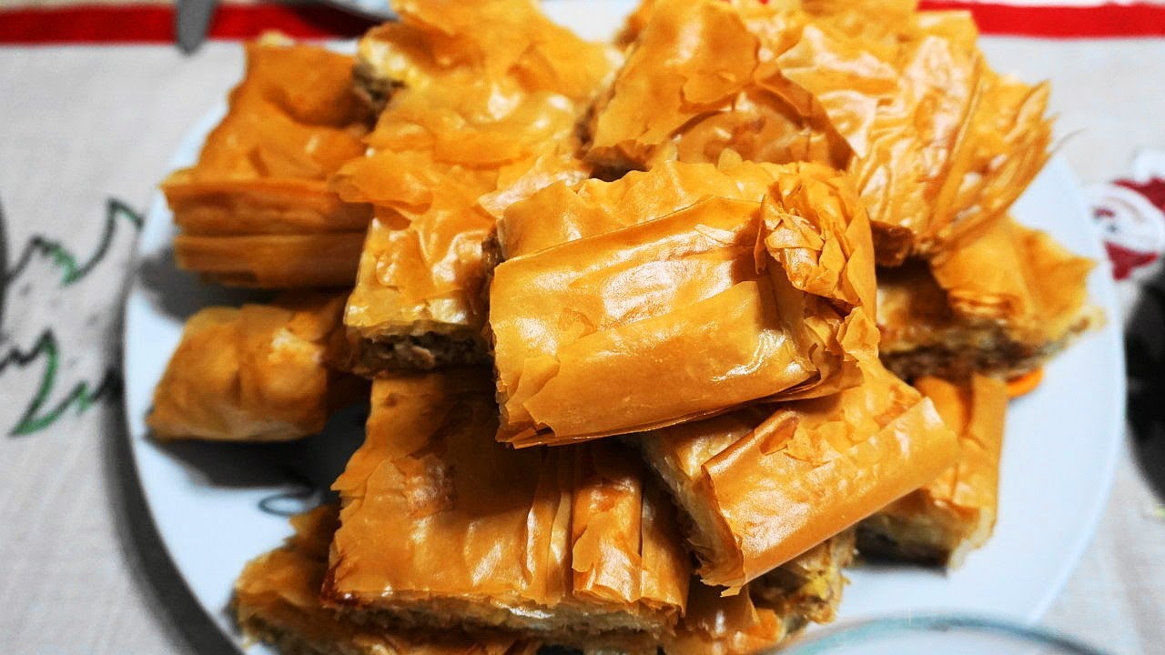 Κιμαδόπιτα εύκολη πεντανόστιμη - Meat pie | Greek Cooking by Katerina