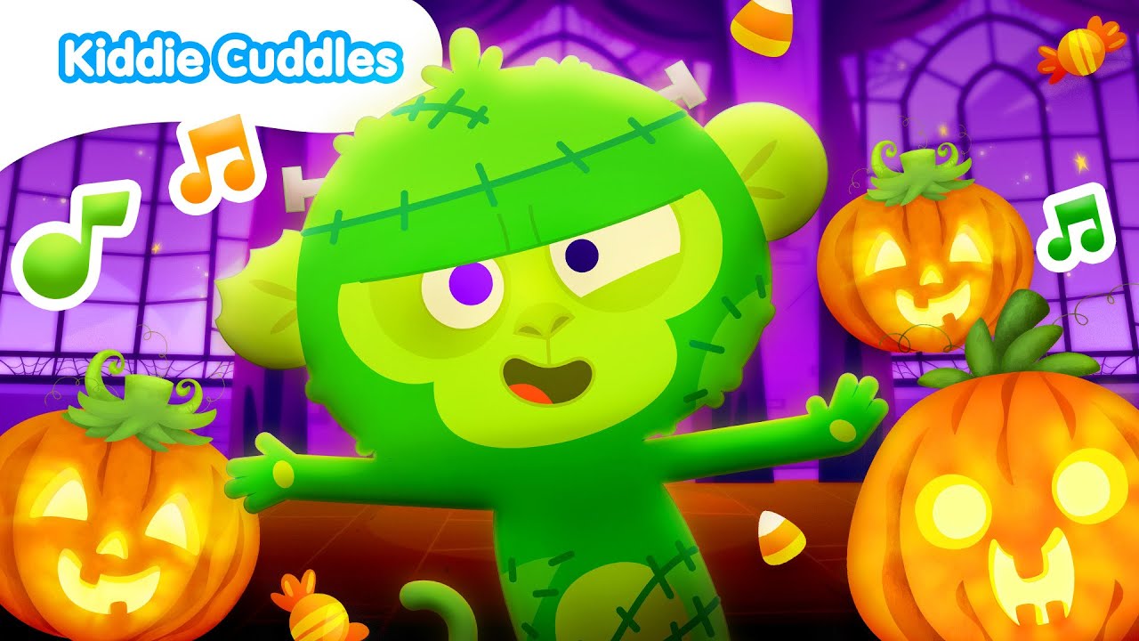 Halloween Songs for Kids - Compilation 🎃👻 | Kiddie Cuddles