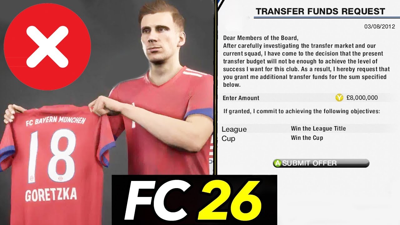7 УДАЛЕННЫХ функций режима карьеры FIFA, которые мы хотели бы вернуть в FC 26