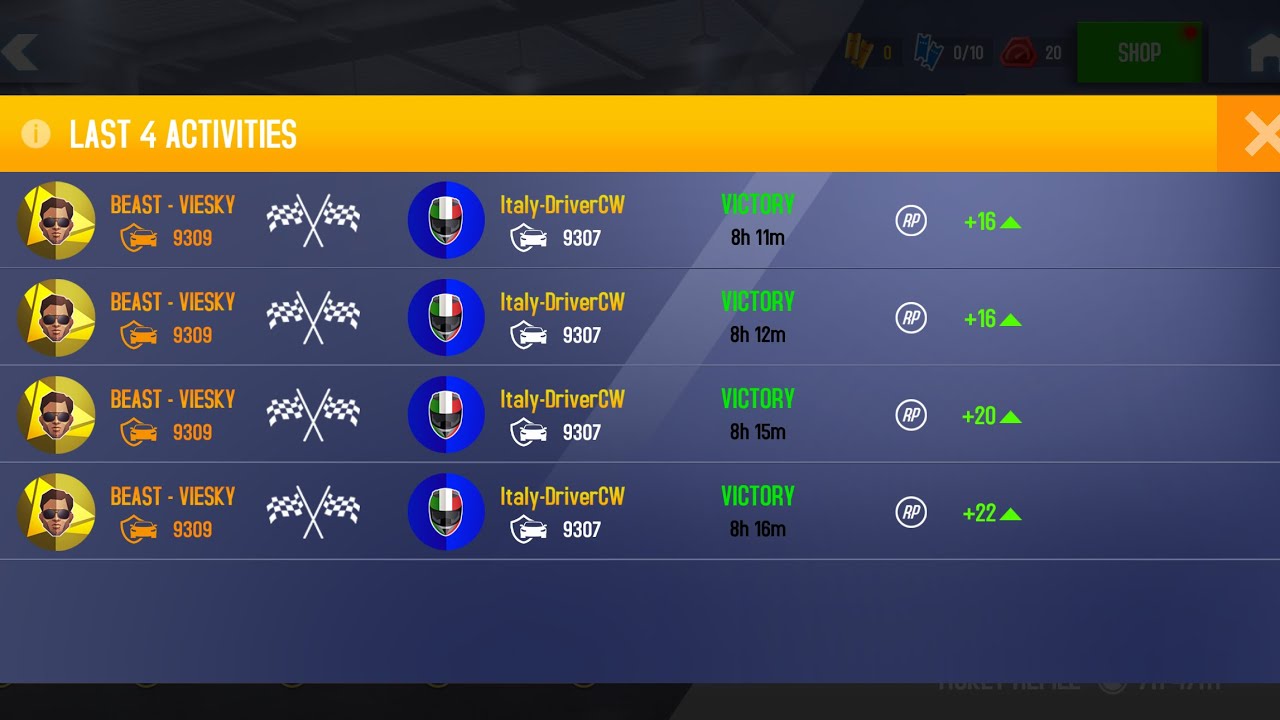Asphalt 8, Farming Gauntlet Points and Tokens😛😂