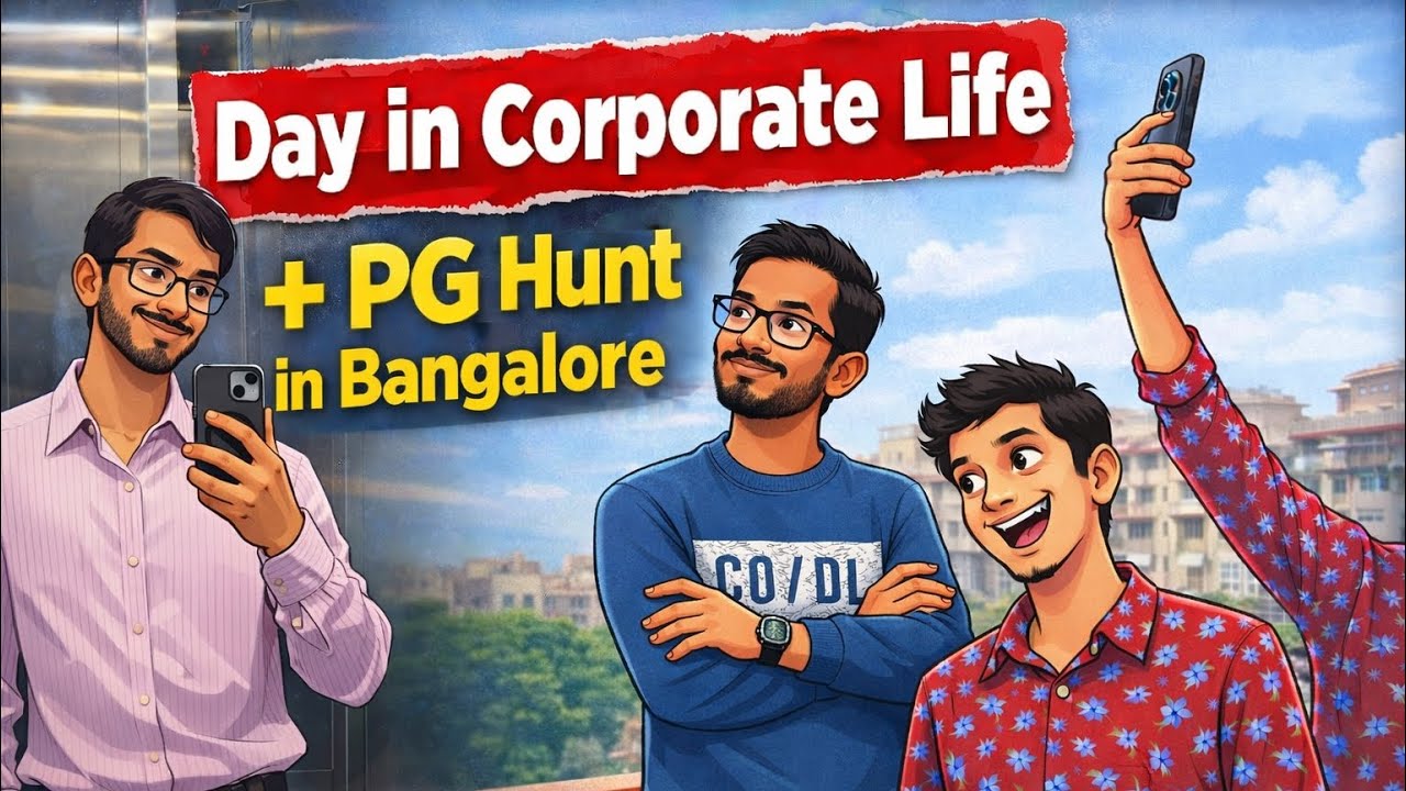 Corporate Majdoor in Bangalore | PG Hunt Reality | Daily Vlog